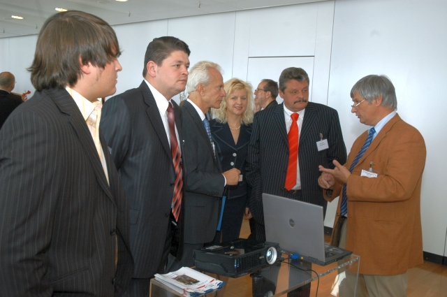 Wirtschaftstag des BVMW mit der Commerzbank Frankfurt am Main und dem Zentrum für Marketing des russischen Unternehmer – Verbandes RSPP, 05.09.2007 in Frankfurt/Main
